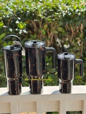 Hydrapeak Voyager Tumbler 40oz, 32oz and 25 oz Artisan Collection Tortoise